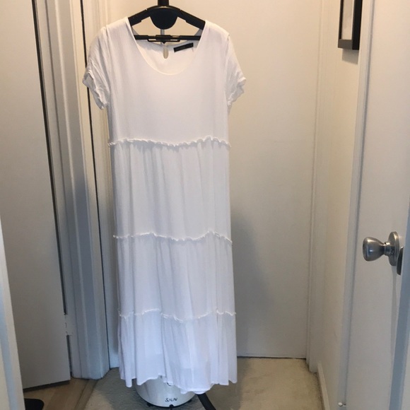 Mikarose Dresses Mikarose White M Gauze Dress Poshmark